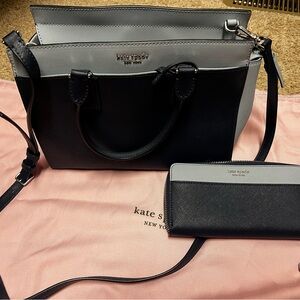 Kate Spade handbag & matching wallet.